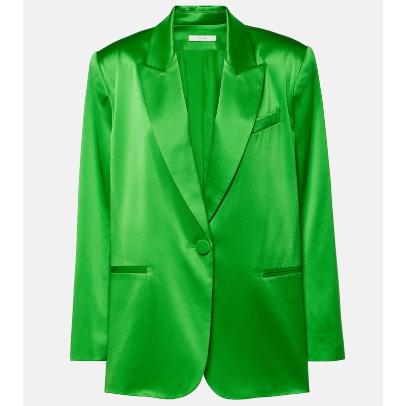 The Sei Oversized silk blazer