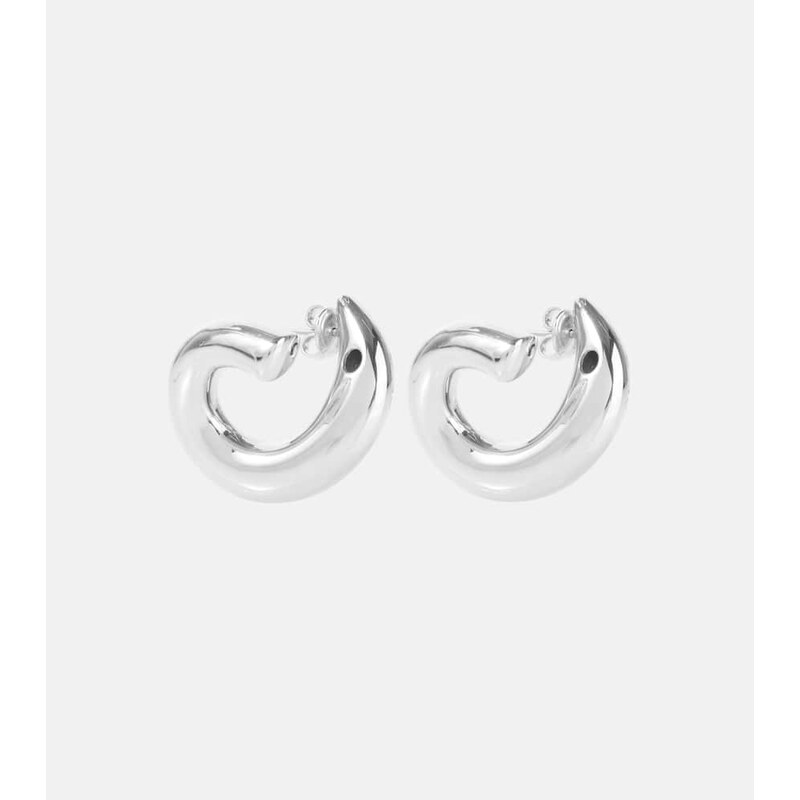 Bottega Veneta Sterling silver hoop earrings