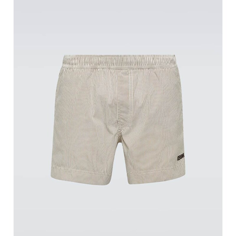 Zegna Striped swim trunks