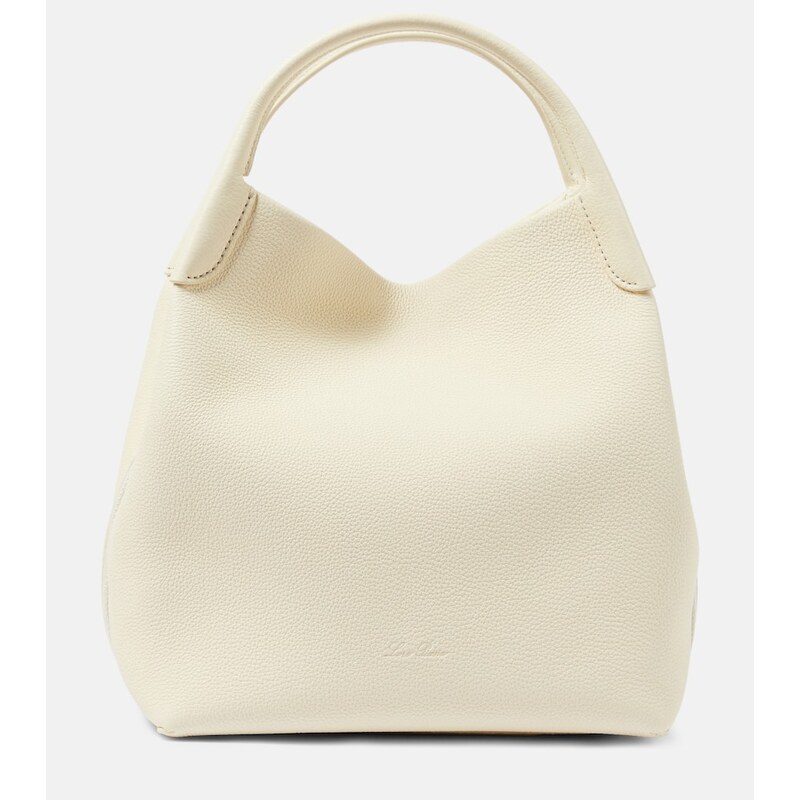Loro Piana Bale Large leather tote bag