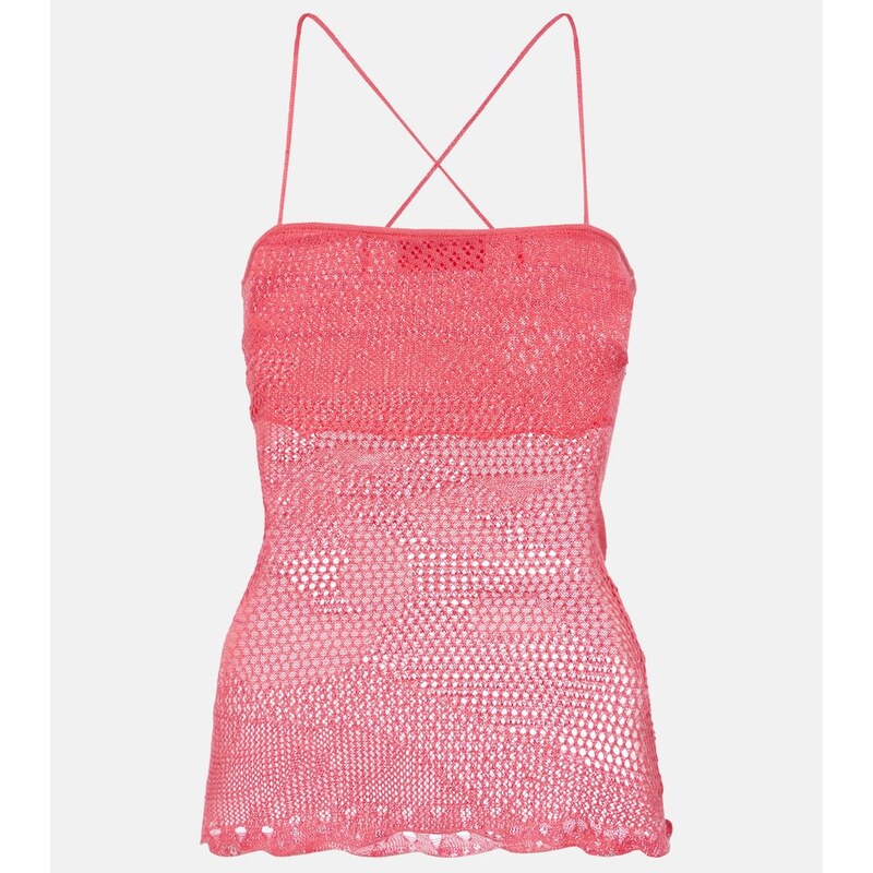 Roberta Einer Alba knitted cotton top
