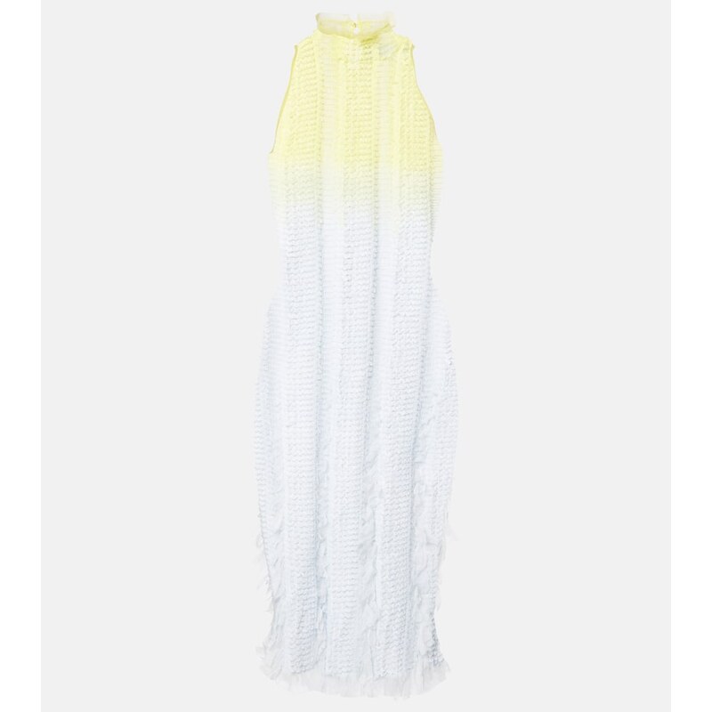Roberta Einer Angel ombrÃ knitted midi dress