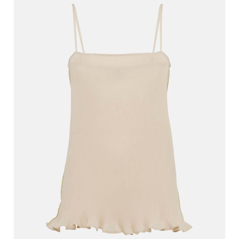 Toteme Ruffled plissÃ camisole