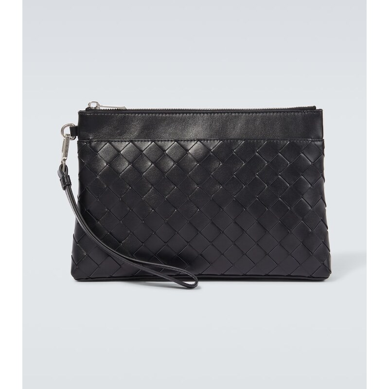 Bottega Veneta Prism leather pouch