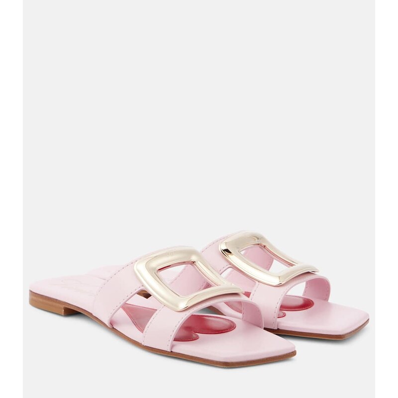 Roger Vivier Viv By The Sea leather sandals