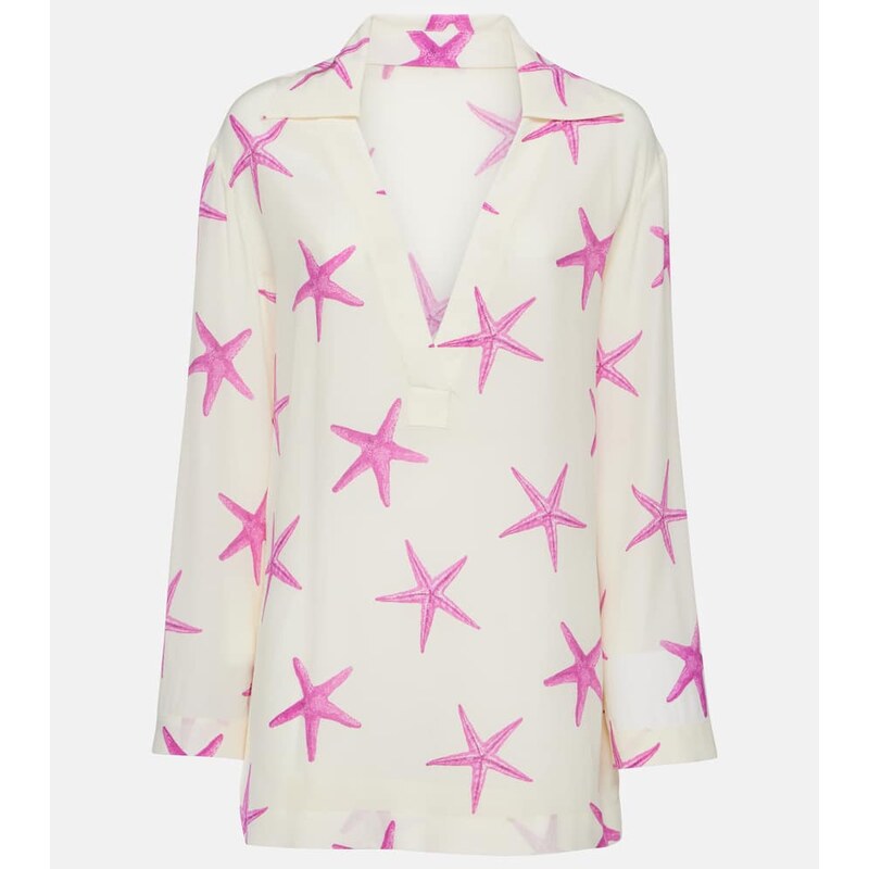 Valentino Printed silk shirt