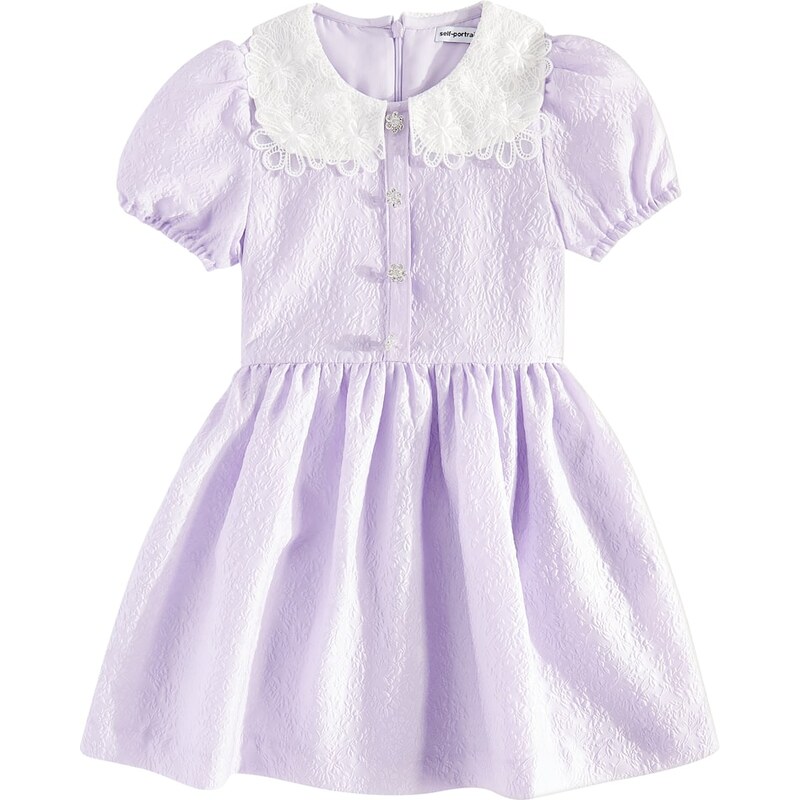 Self-Portrait Kids Taffeta dress