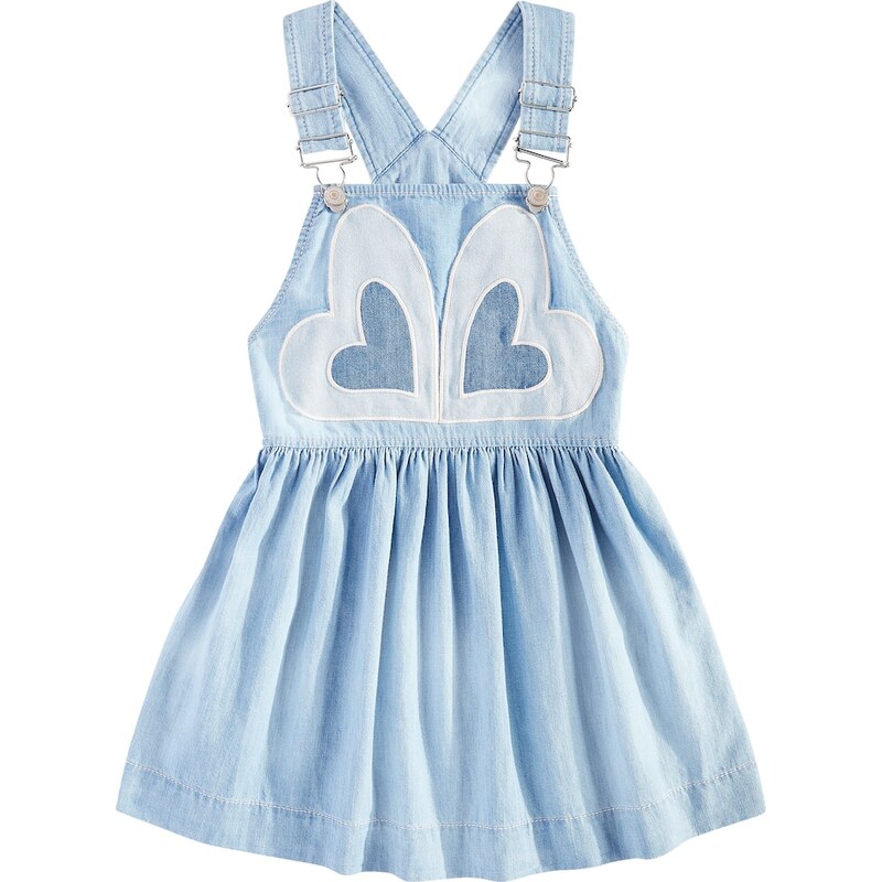 Zimmermann Kids Waverly Heart denim dress