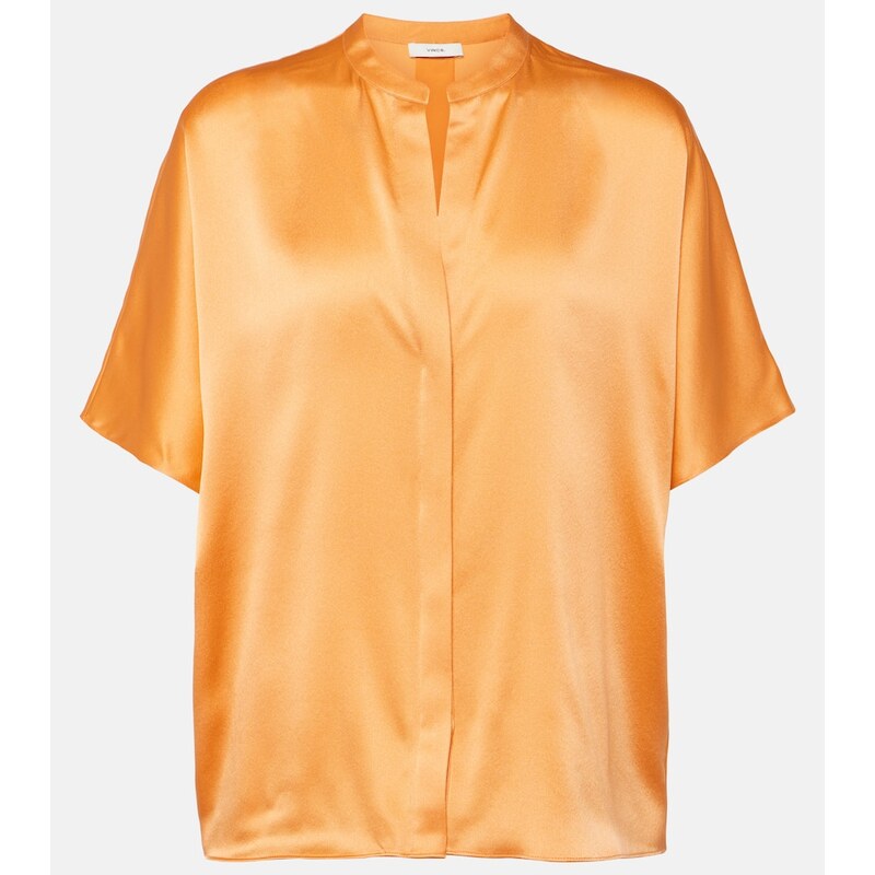 Vince Silk satin blouse