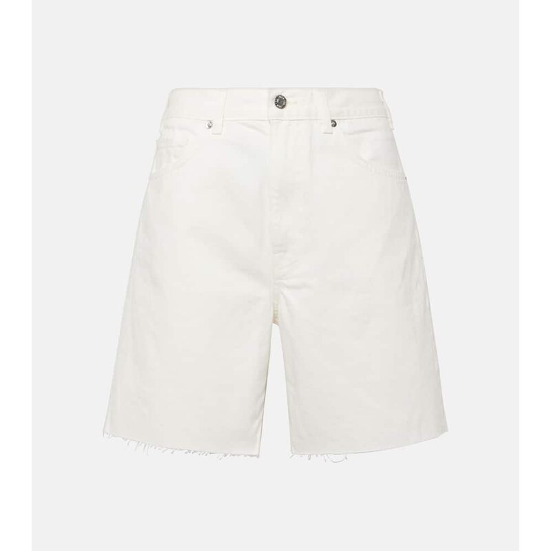 Nili Lotan Russel high-rise denim shorts