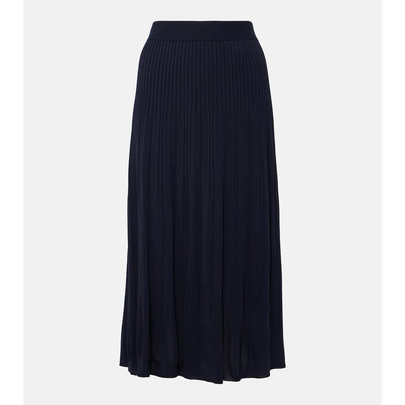 Joseph Ribbed-knit midi skirt