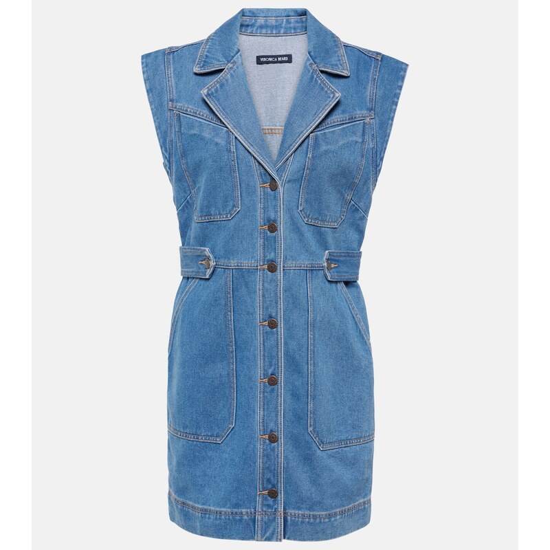Veronica Beard Jax denim shirt dress