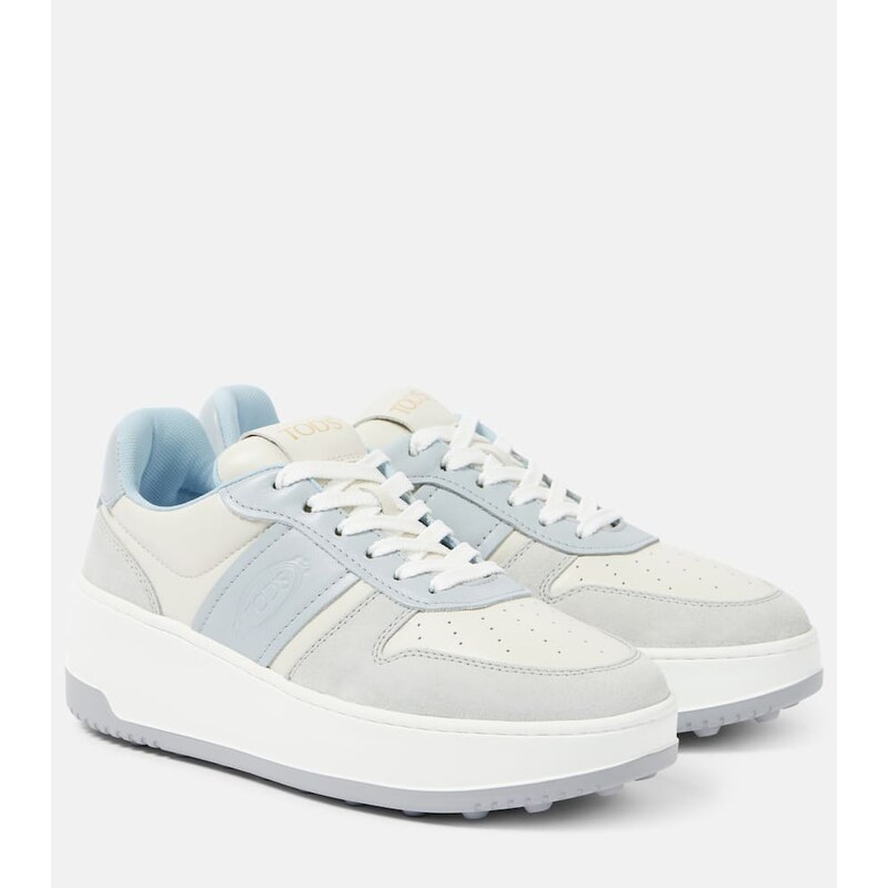 Tods Leather-trimmed sneakers