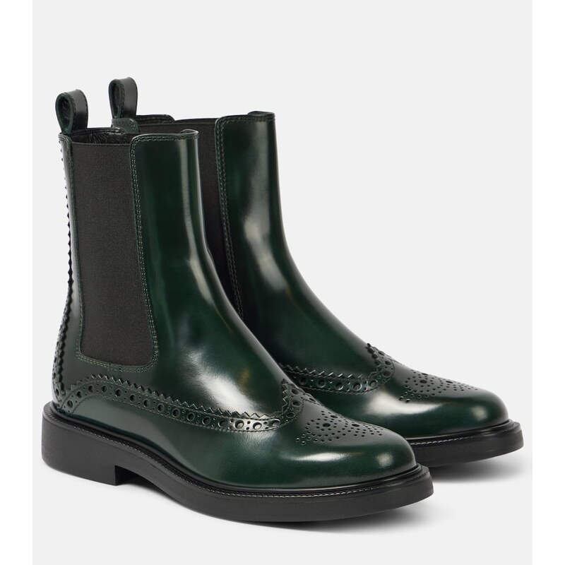 Tods Leather Chelsea boots