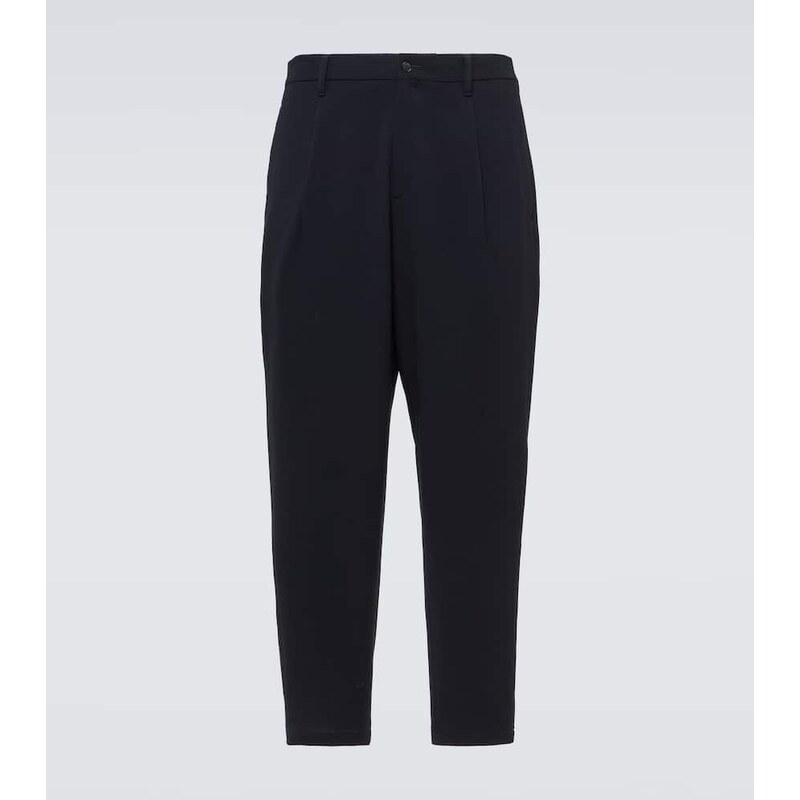 Giorgio Armani Virgin wool straight pants