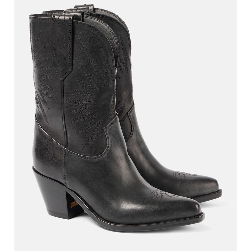 Golden Goose Wish Star leather cowboy boots