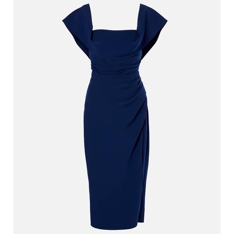 Carolina Herrera Draped midi dress