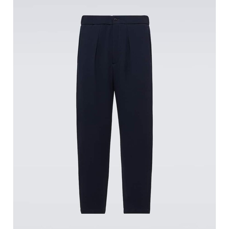 Giorgio Armani Wool-blend straight pants
