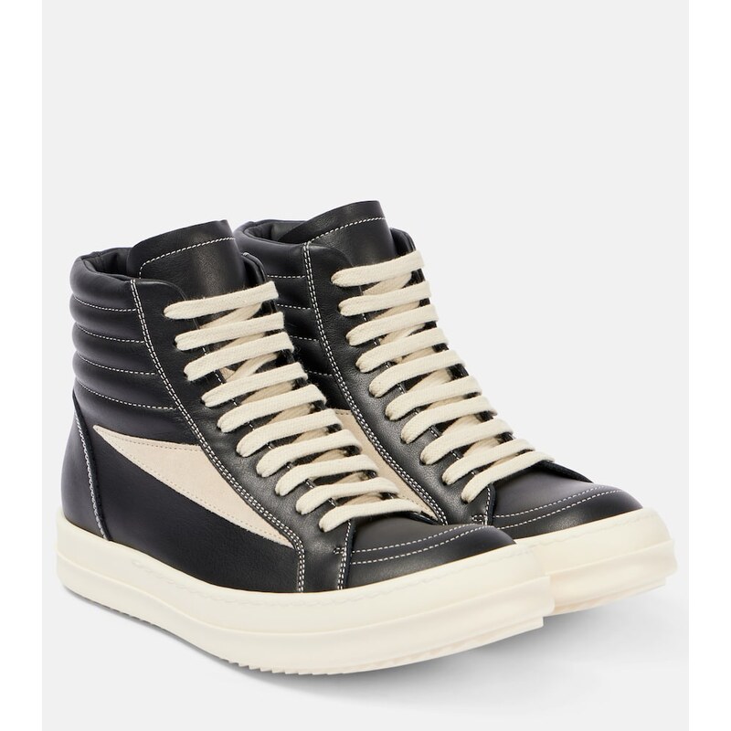 Rick Owens Vintage leather high-top sneakers