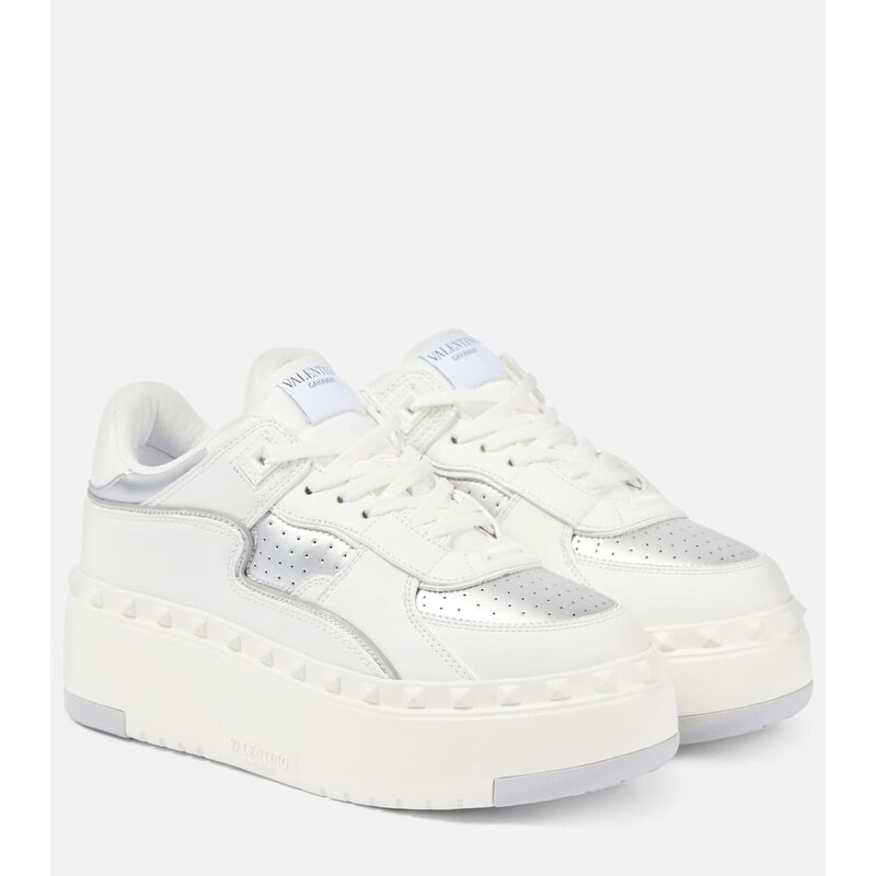 Valentino Garavani Freedots XL leather platform sneakers