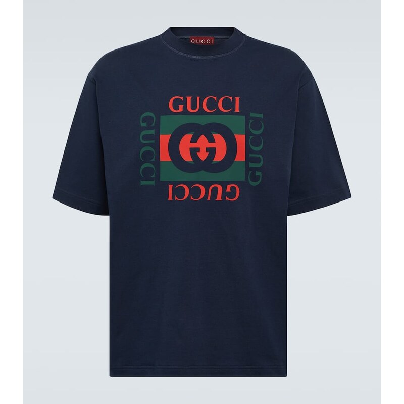 Gucci Logo cotton jersey T-shirt