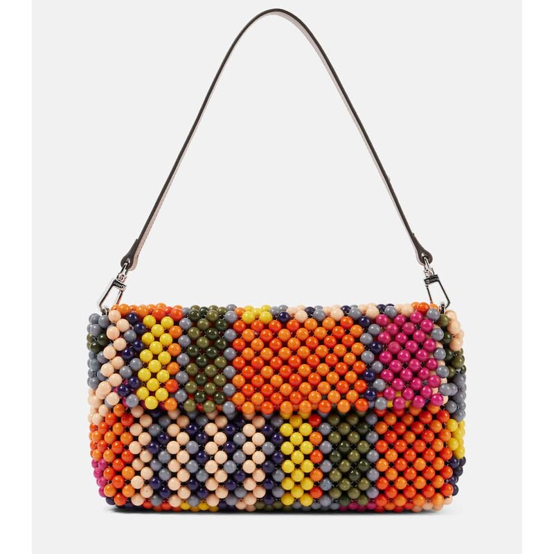Staud Timmy Small beaded shoulder bag