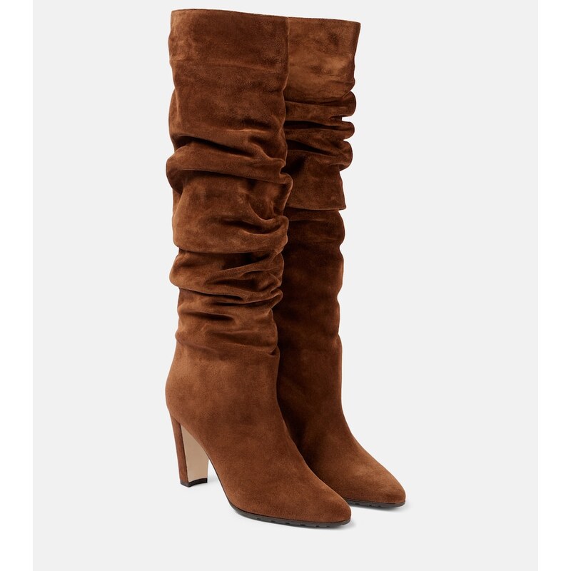 Manolo Blahnik Calasso 90 suede knee-high boots