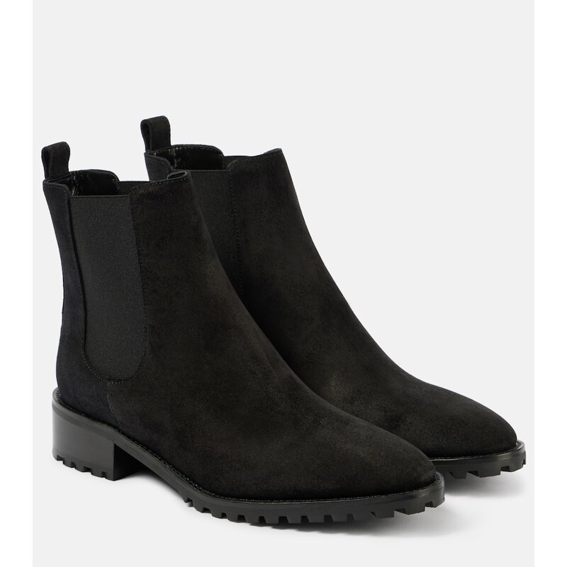 Manolo Blahnik Chelata suede Chelsea boots