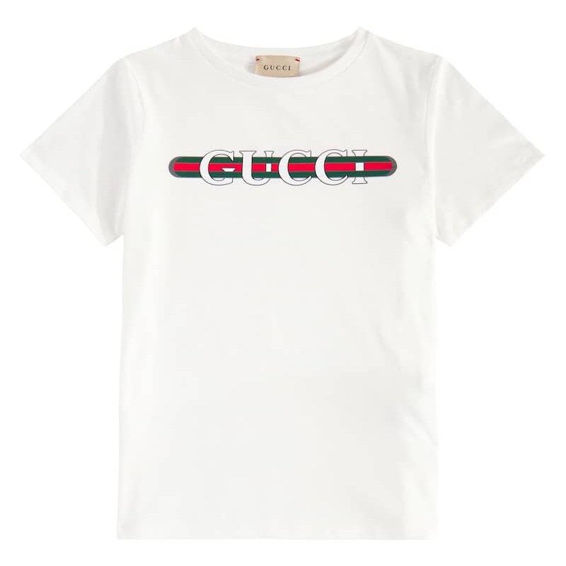 Gucci Kids Logo cotton jersey T-shirt
