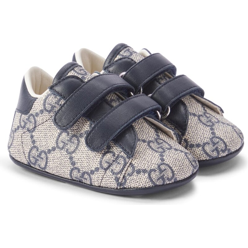 Gucci Kids Baby Ace GG Canvas booties
