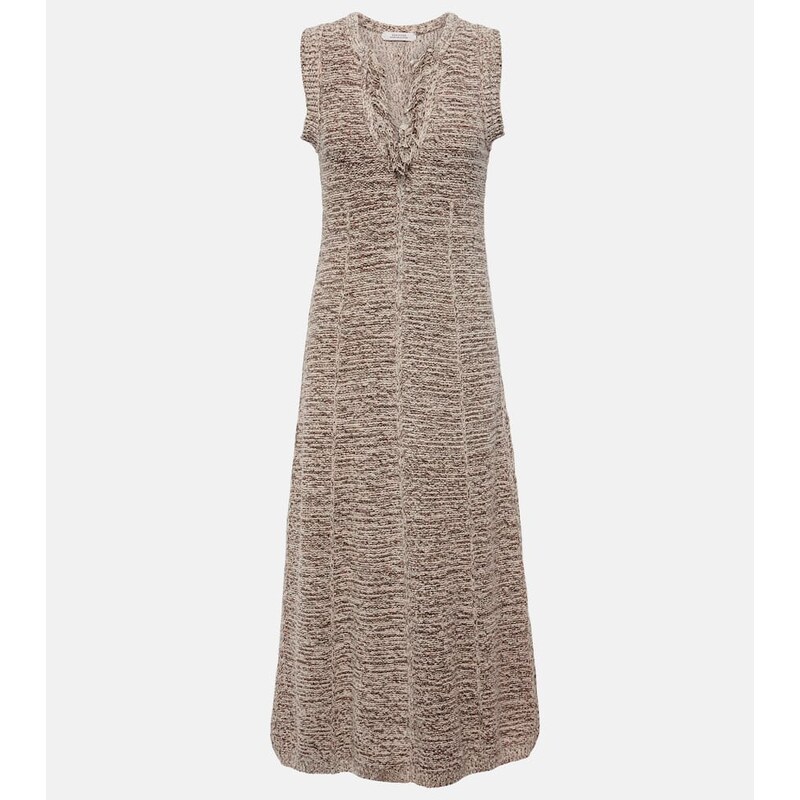 Dorothee Schumacher Autumn Sparkle knitted midi dress