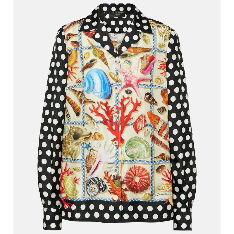Dolce&Gabbana Capri printed silk shirt
