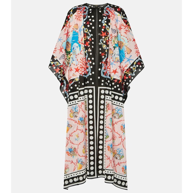 Dolce&Gabbana Capri printed cotton kaftan