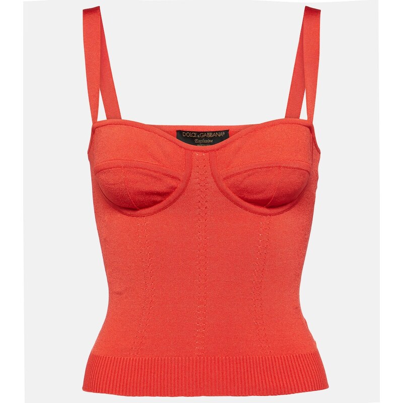 Dolce&Gabbana Knitted bustier
