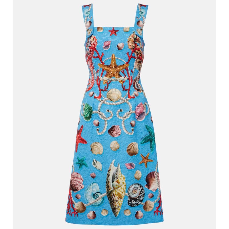 Dolce&Gabbana Capri printed minidress