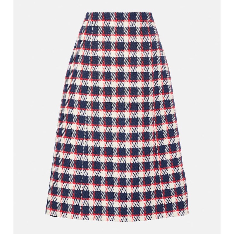 Carolina Herrera Tweed midi skirt