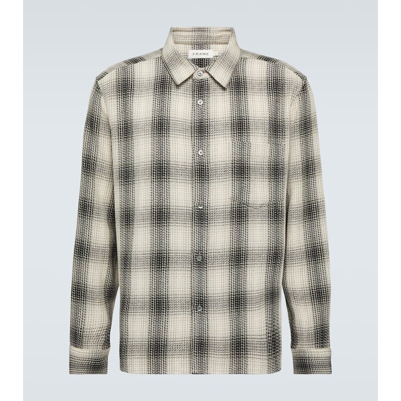 Frame Baja tartan cotton shirt