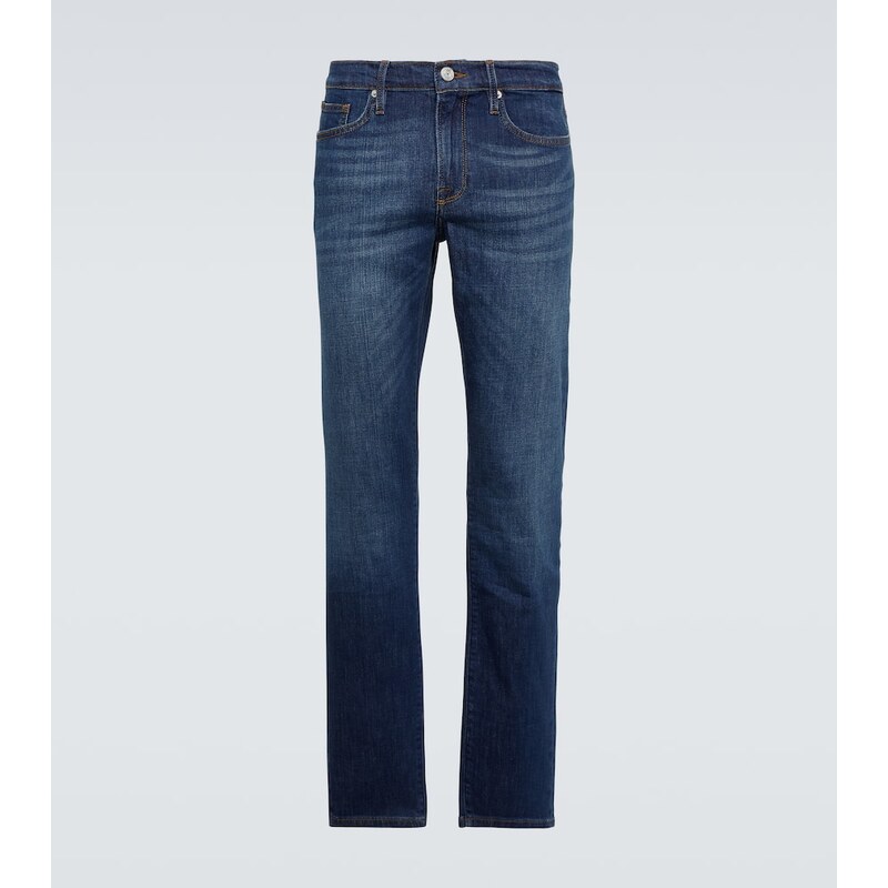 Frame LHomme mid-rise slim jeans