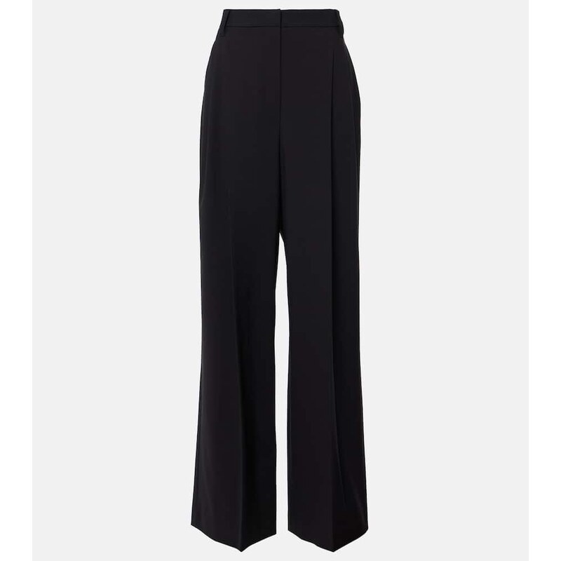Brunello Cucinelli Wool-blend wide-leg pants