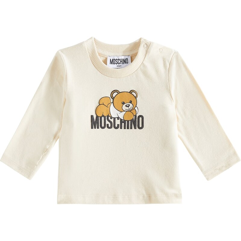Moschino Kids Baby printed cotton T-shirt