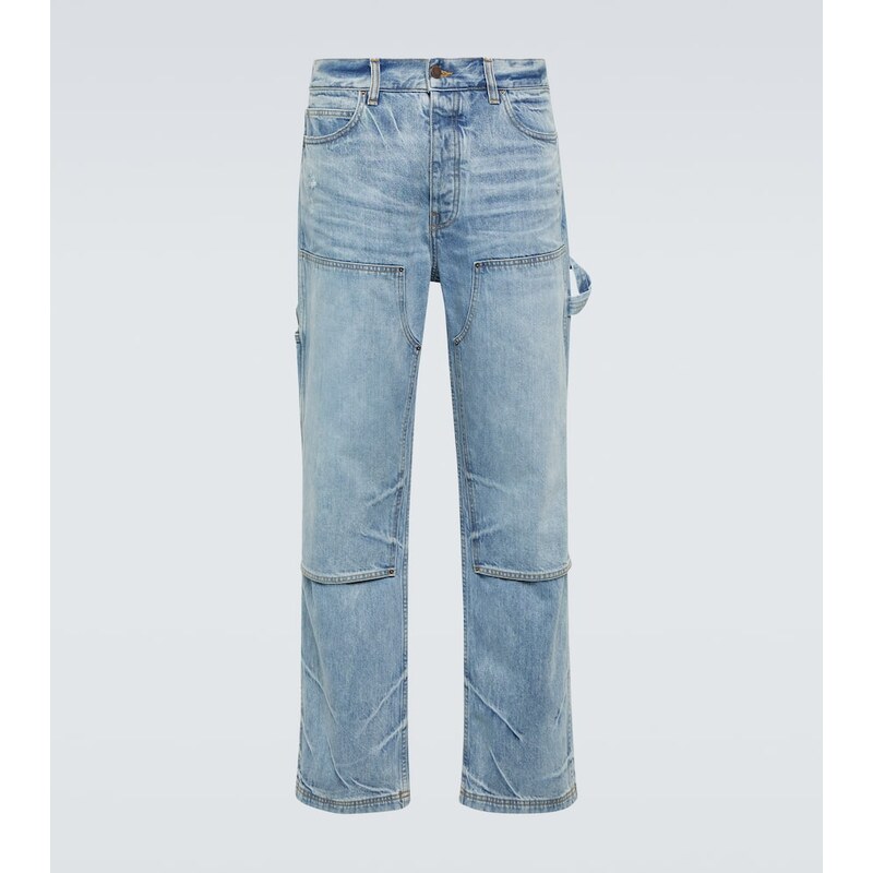 Amiri Mid-rise straight jeans