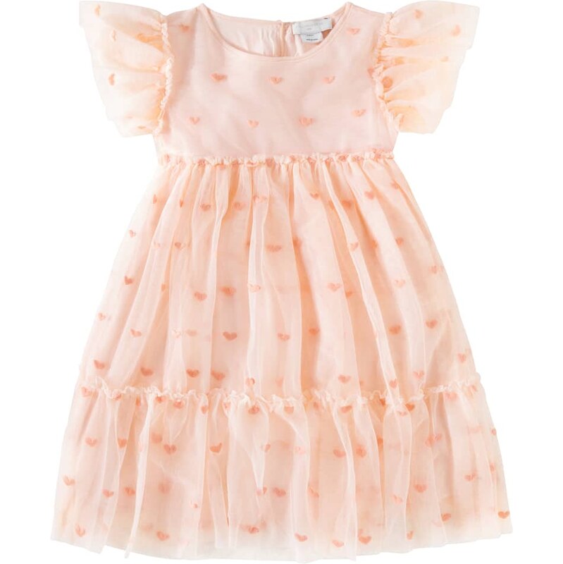 Stella McCartney Kids Embroidered tulle dress