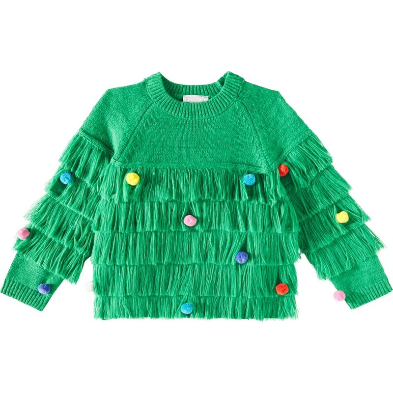 Stella McCartney Kids Fringed sweater