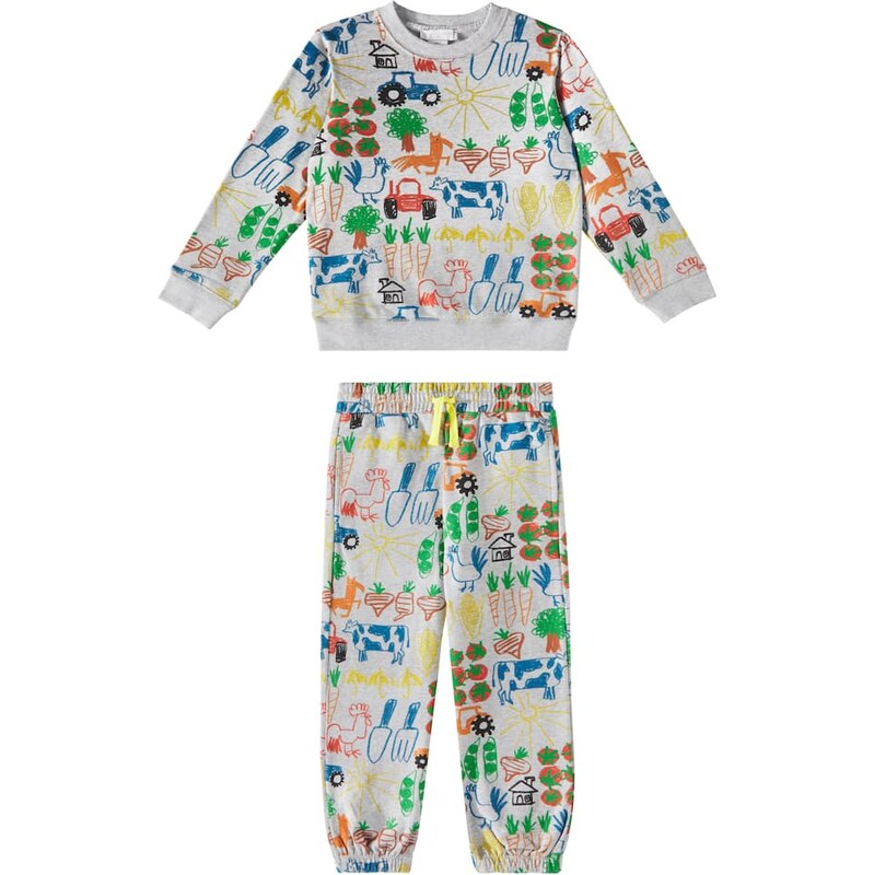 Stella McCartney Kids Printed cotton tracksuit