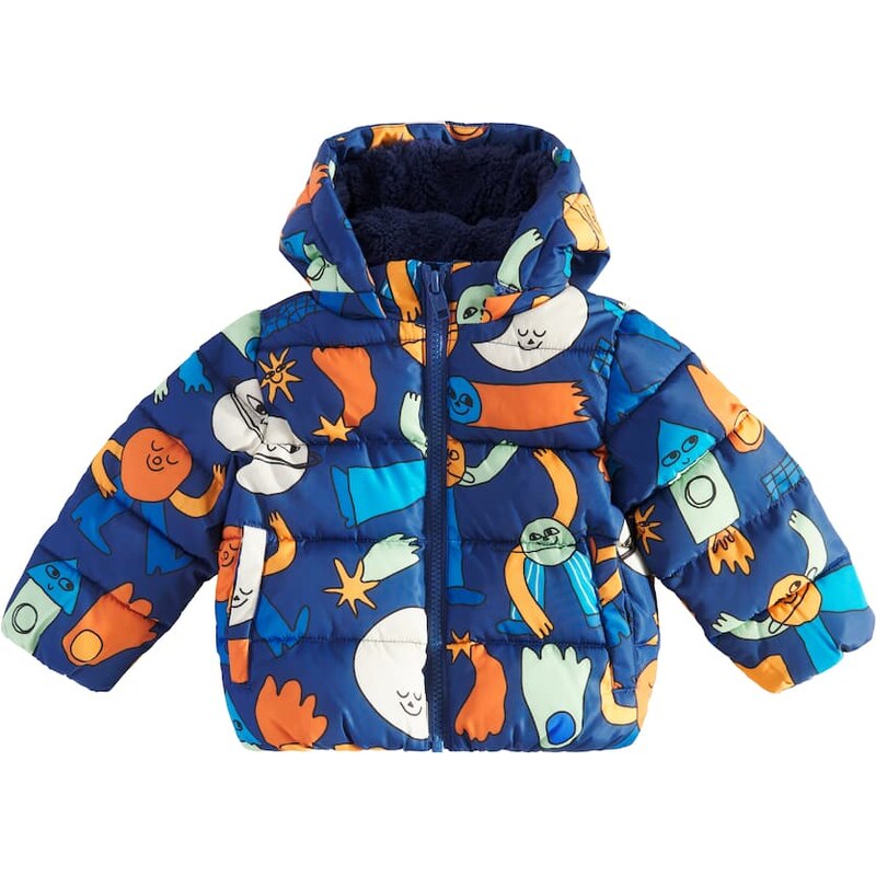 Stella McCartney Kids Printed puffer jacket