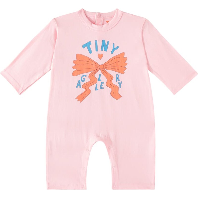 Tinycottons Baby Tiny Bow cotton onesie