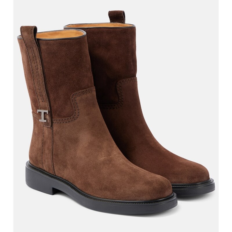 Tods Suede ankle boots