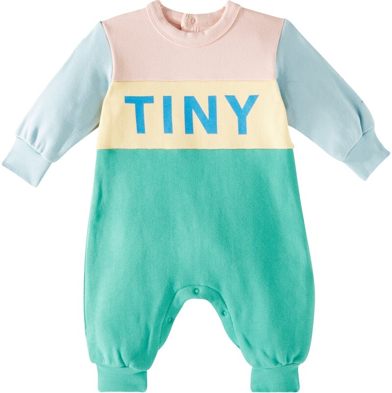 Tinycottons Baby Colorblock cotton onesie
