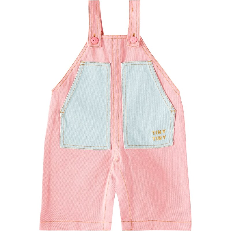 Tinycottons Baby colorblock cotton overall