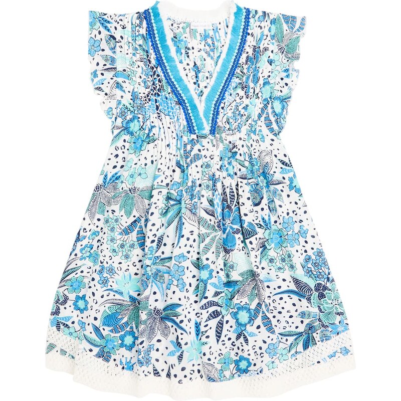 Poupette St Barth Kids Sasha printed dress